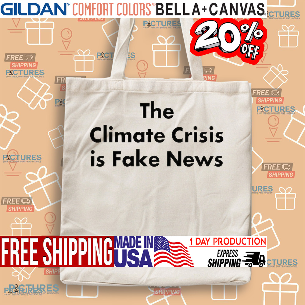 John Shewchuk The Climate Crisis Is Fake News Shirt John Shewchuk The Climate Crisis Is Fake News Shirt