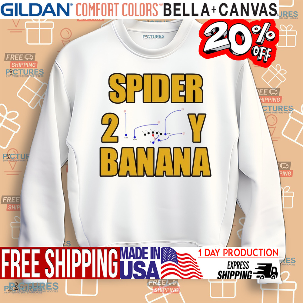 Jon Gruden Spider 2y Banana Shirt