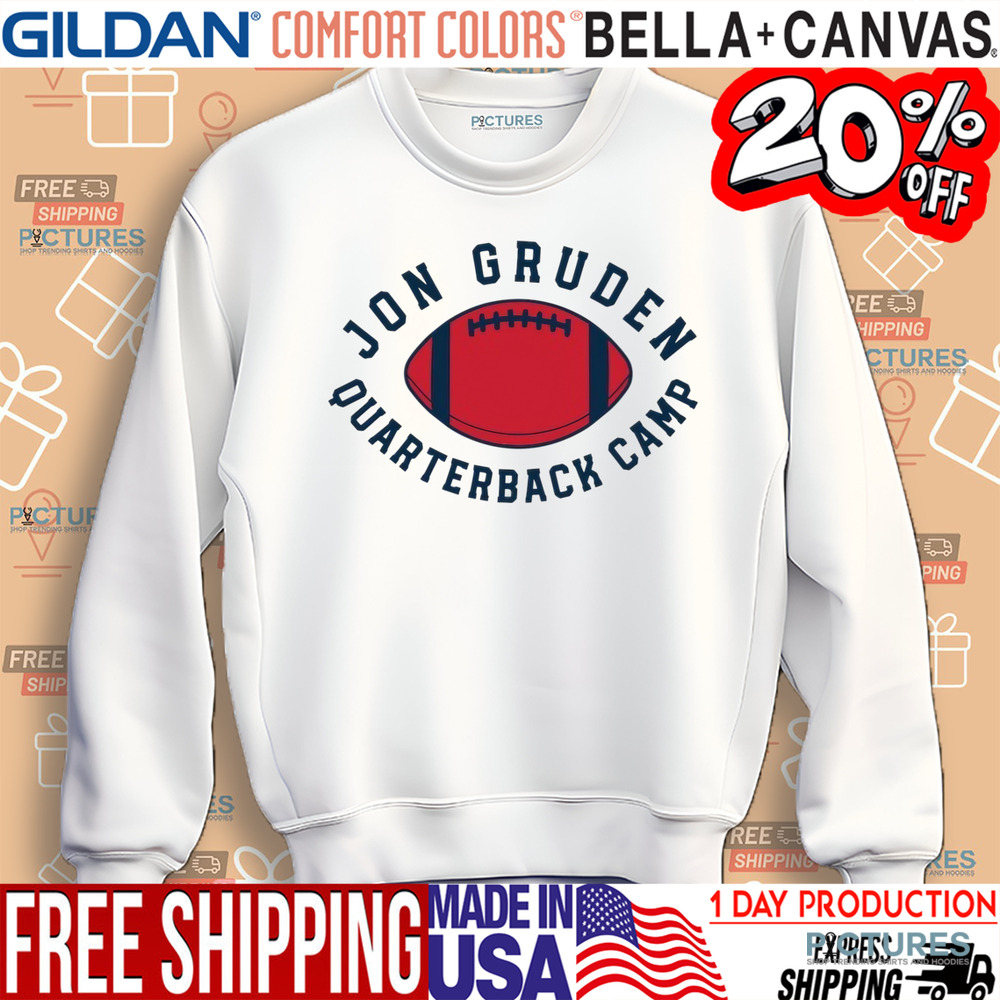 Jon Gruden quarterback camp shirt