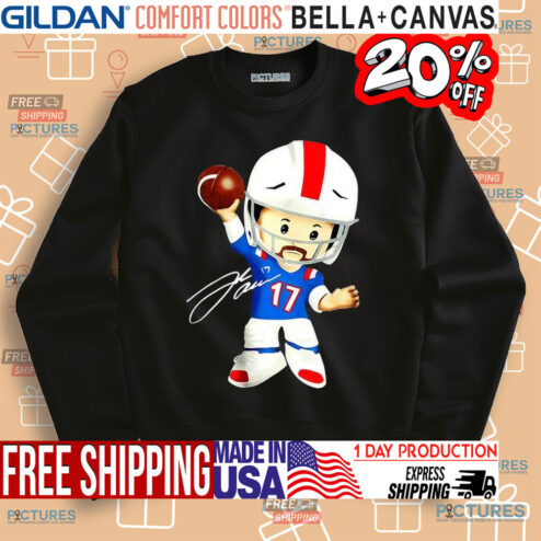 Josh Allen Buffalo Bills Little People Shirt