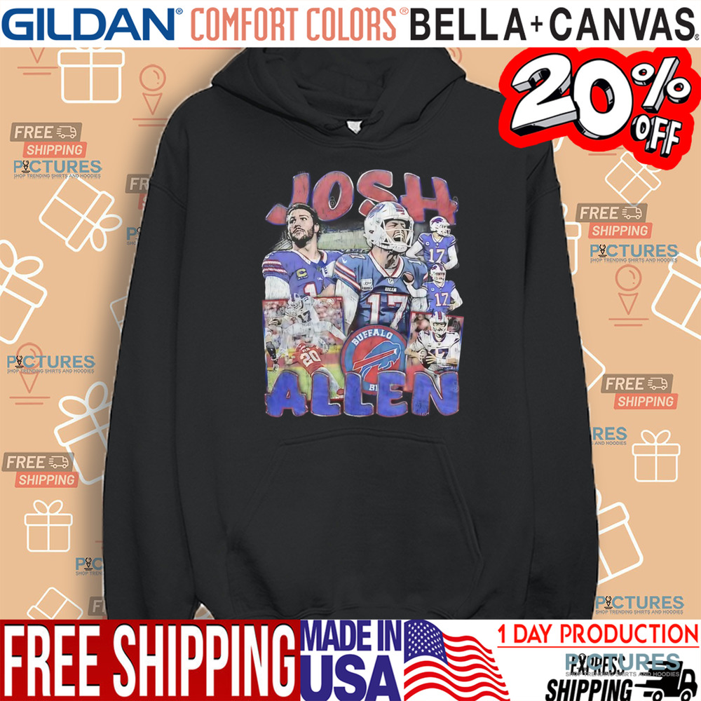 Josh Allen Buffalo Bills vintage bootleg shirt