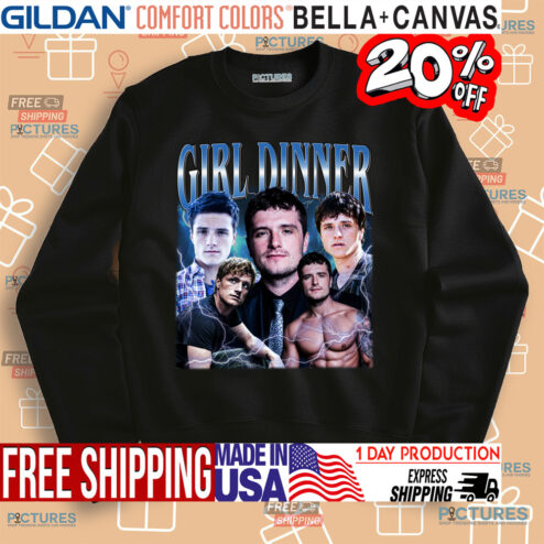 Josh Hutcherson Girl Dinner Vintage Bootleg Shirt