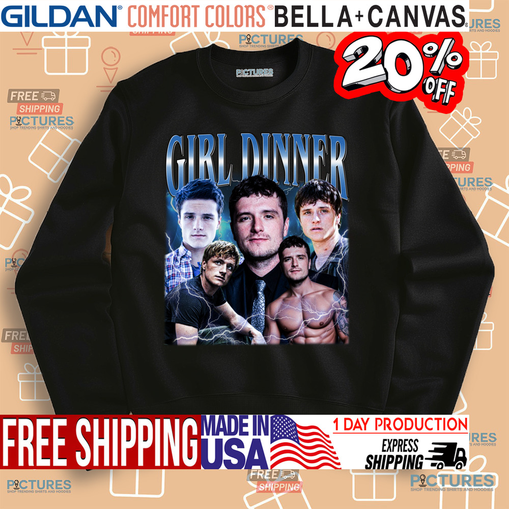 Josh Hutcherson Girl Dinner Vintage Bootleg Shirt
