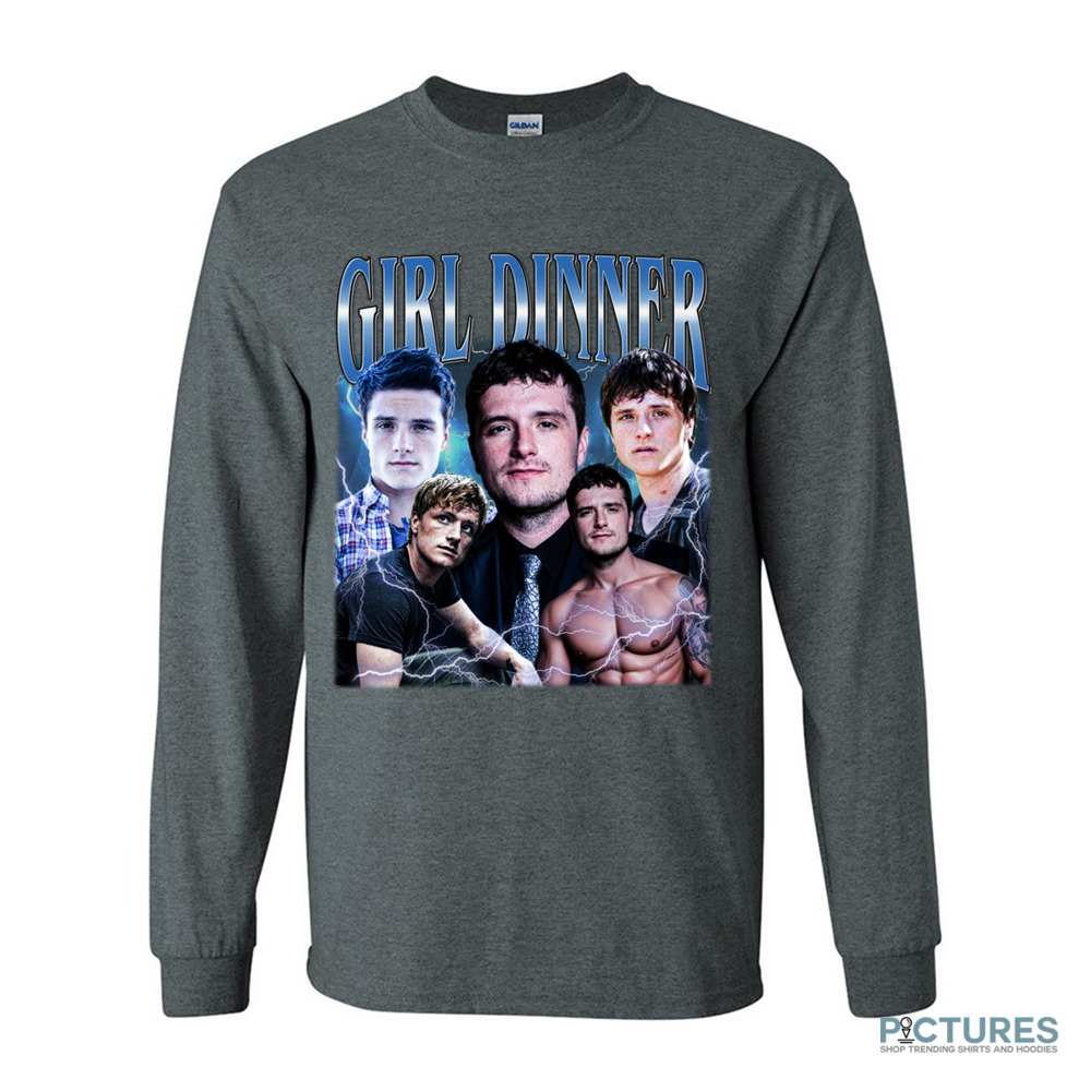 Josh Hutcherson Girl Dinner Vintage Bootleg Shirt Josh Hutcherson Girl Dinner Vintage Bootleg Shirt