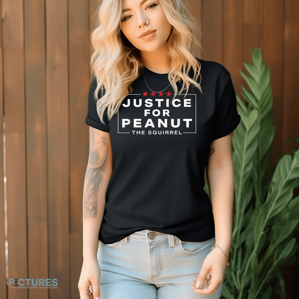Justice for peanut the squirrel 2024 shirt