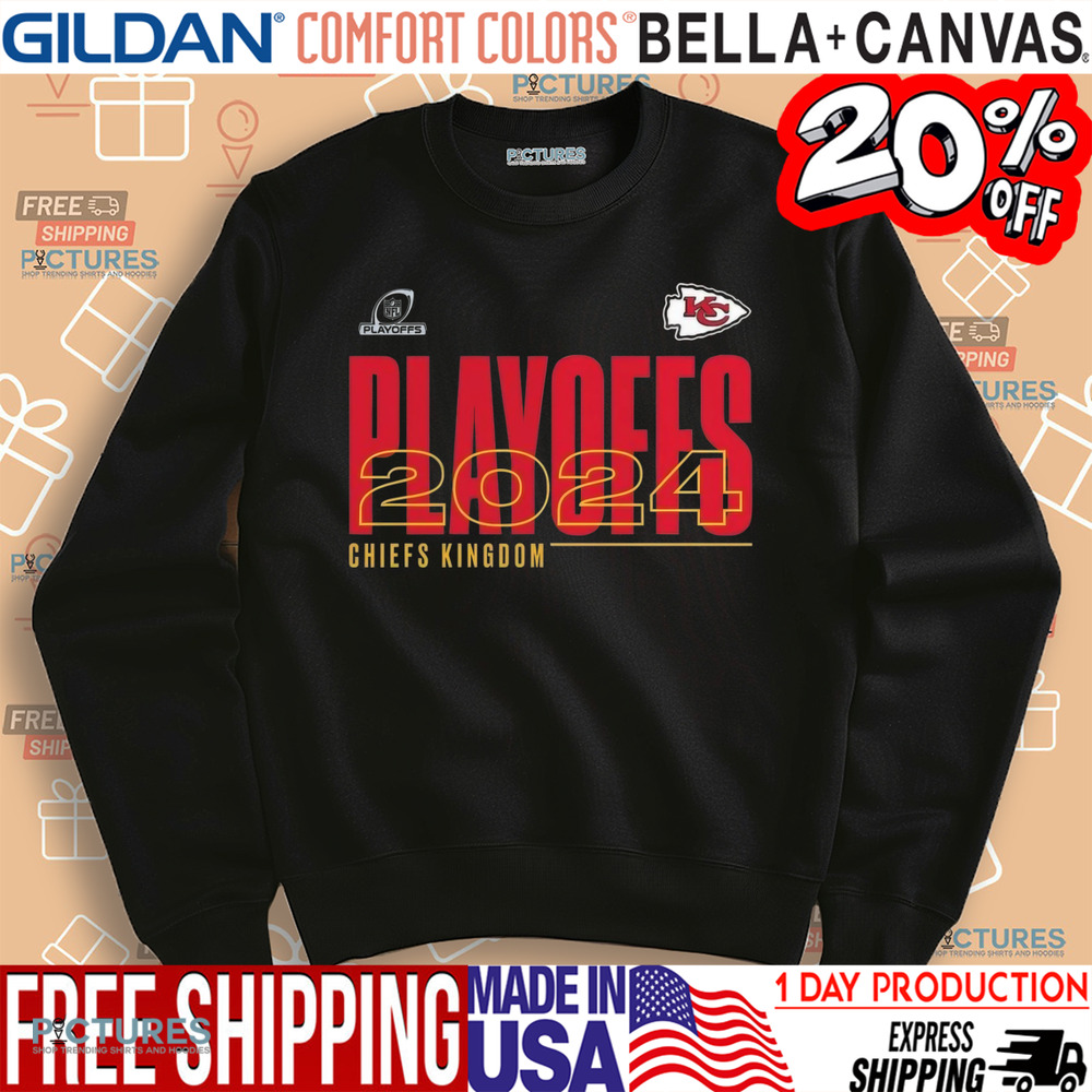 Kansas City Chiefs 2024 NFL Playoffs Shirt