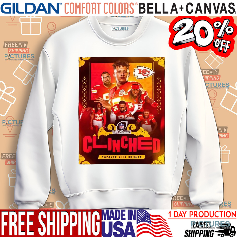 Kansas City Chiefs First Team Clinched In The Postseason Shirt
