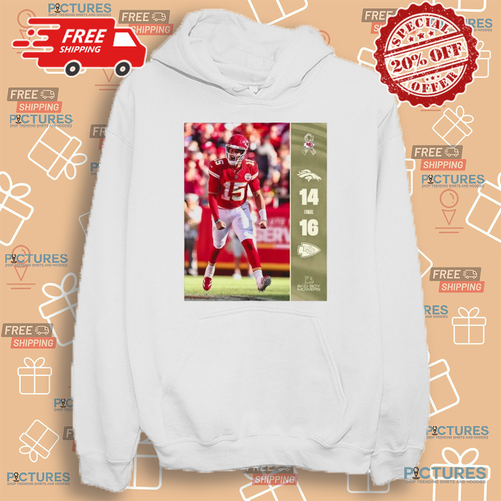 Kansas City Chiefs Victory Denver Broncos 16 14 Week 10 2024 AFC West battle score Shirt