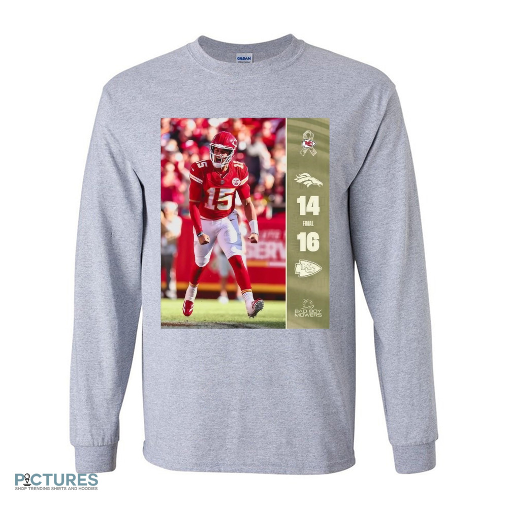 Kansas City Chiefs Victory Denver Broncos 16 14 Week 10 2024 AFC West battle score Shirt