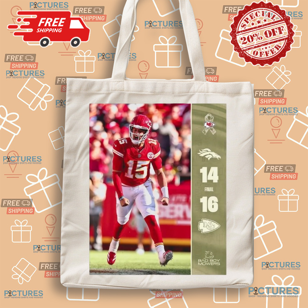 Kansas City Chiefs Victory Denver Broncos 16 14 Week 10 2024 AFC West battle score Shirt