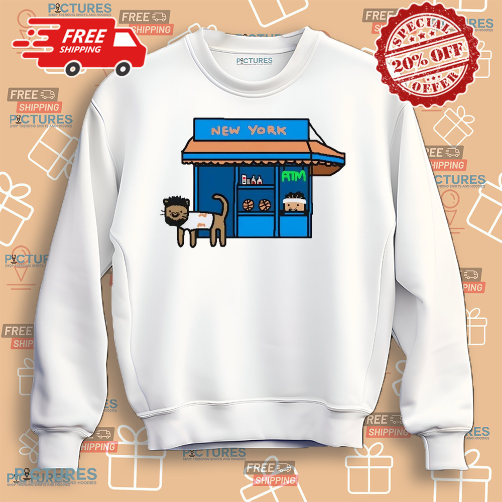 Karl-Anthony Towns New York Bodega Kat Shirt Karl-Anthony Towns New York Bodega Kat Shirt