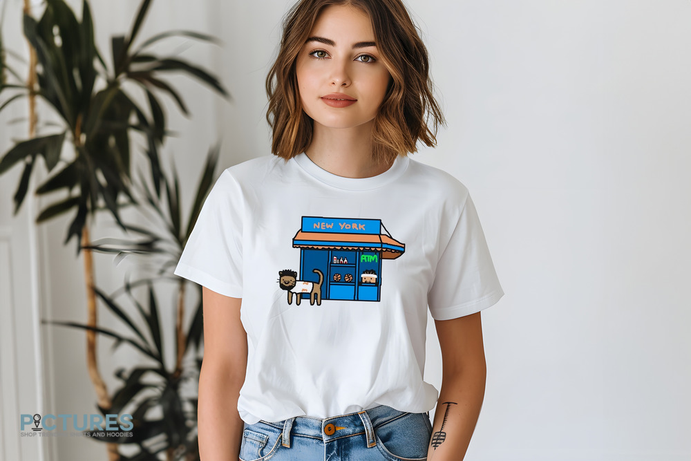 Karl-Anthony Towns New York Bodega Kat Shirt Karl-Anthony Towns New York Bodega Kat Shirt