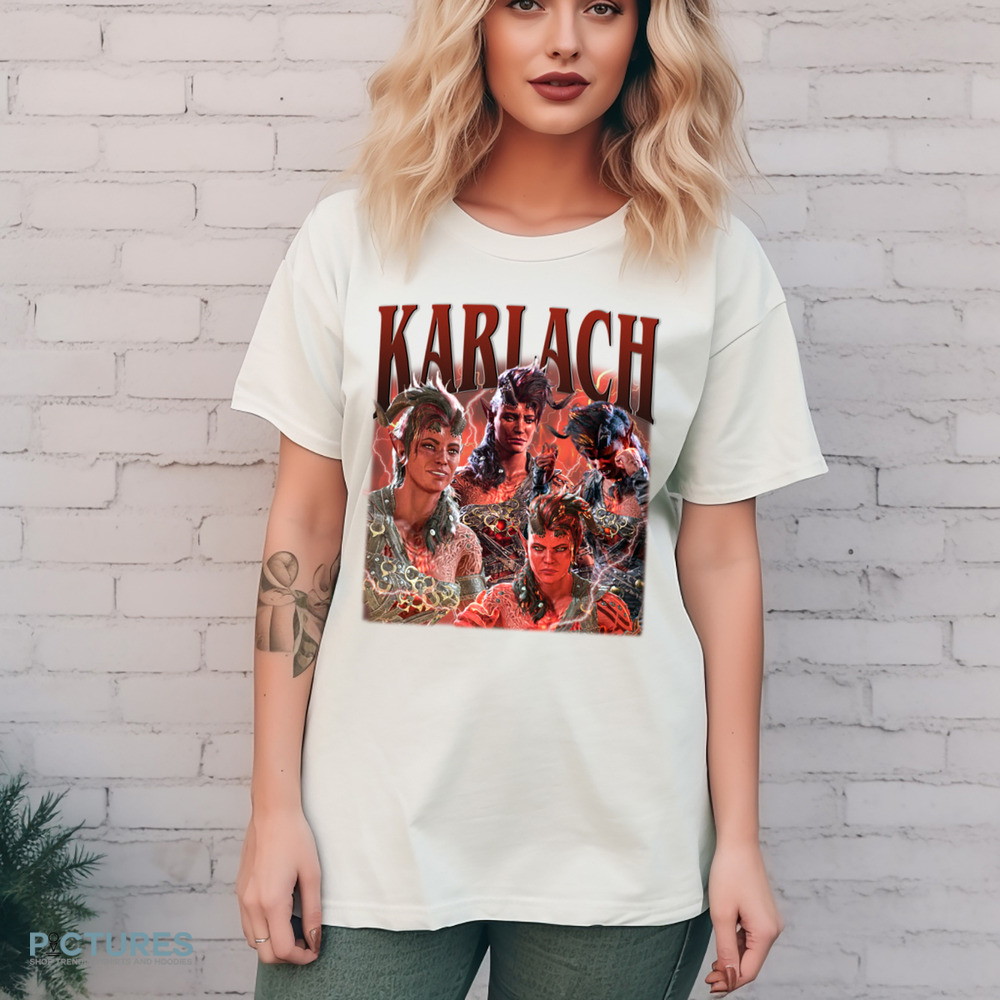 Karlach Baldur's Gate 3 Metal Vintage Bootleg Shirt