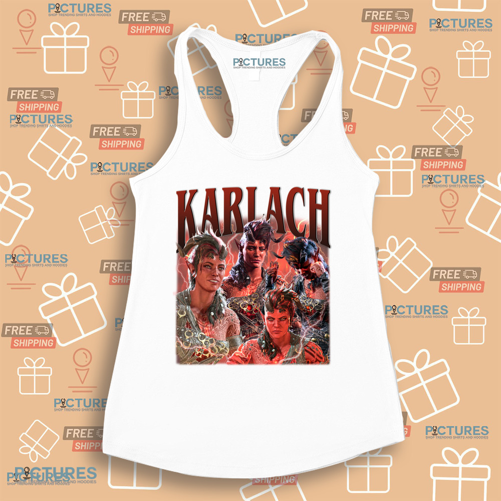 Karlach Baldur's Gate 3 Metal Vintage Bootleg Shirt