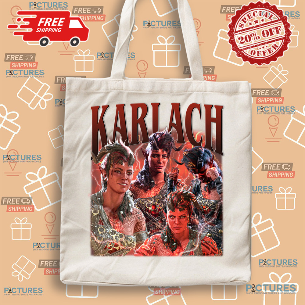 Karlach Baldur's Gate 3 Metal Vintage Bootleg Shirt