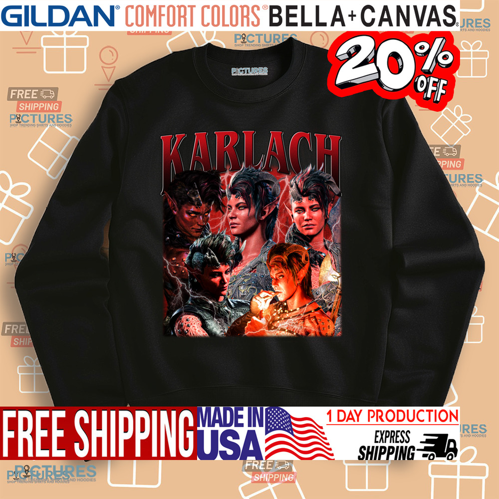 Karlach Baldur’s Gate 3 Vintage Bootleg Shirt