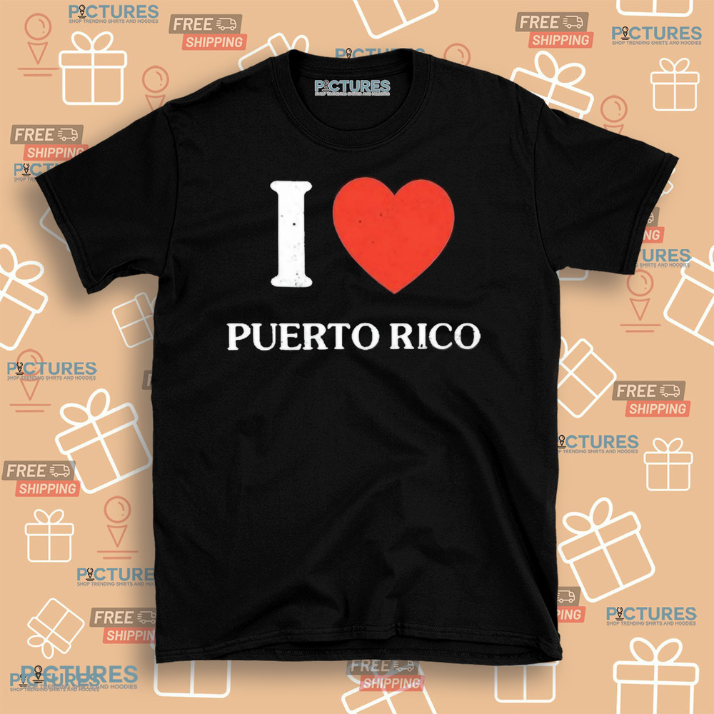 Kenneth Cole I Love Puerto Rico Vintage Shirt
