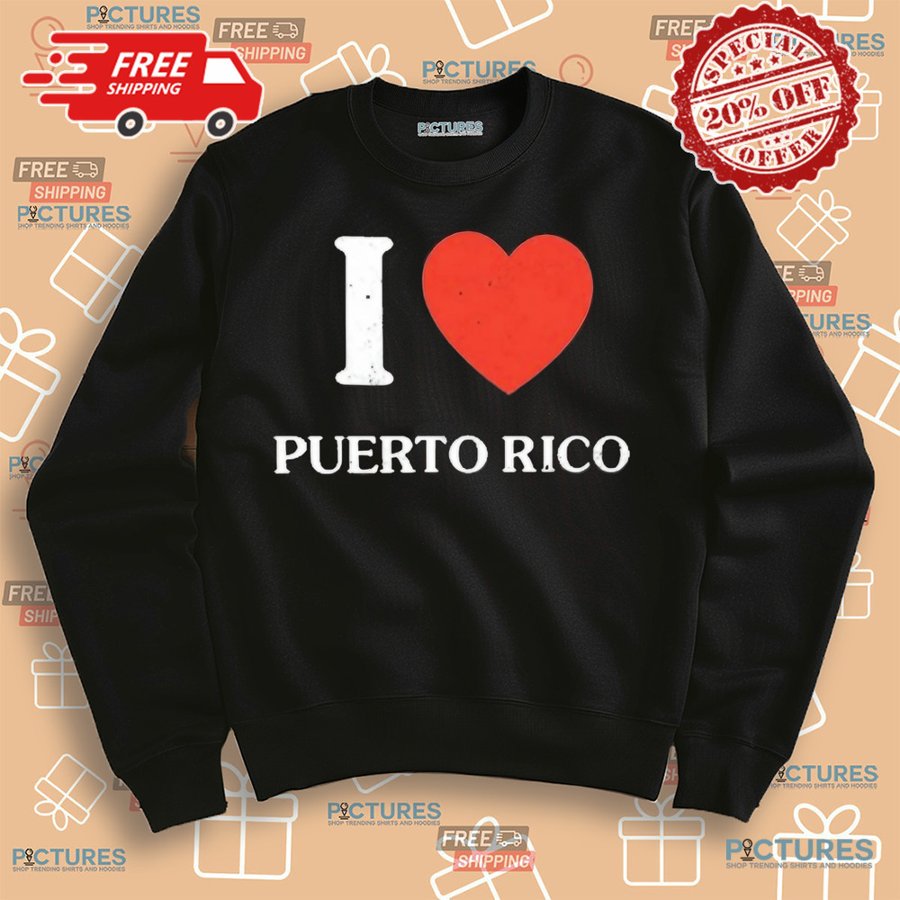Kenneth Cole I Love Puerto Rico Vintage Shirt
