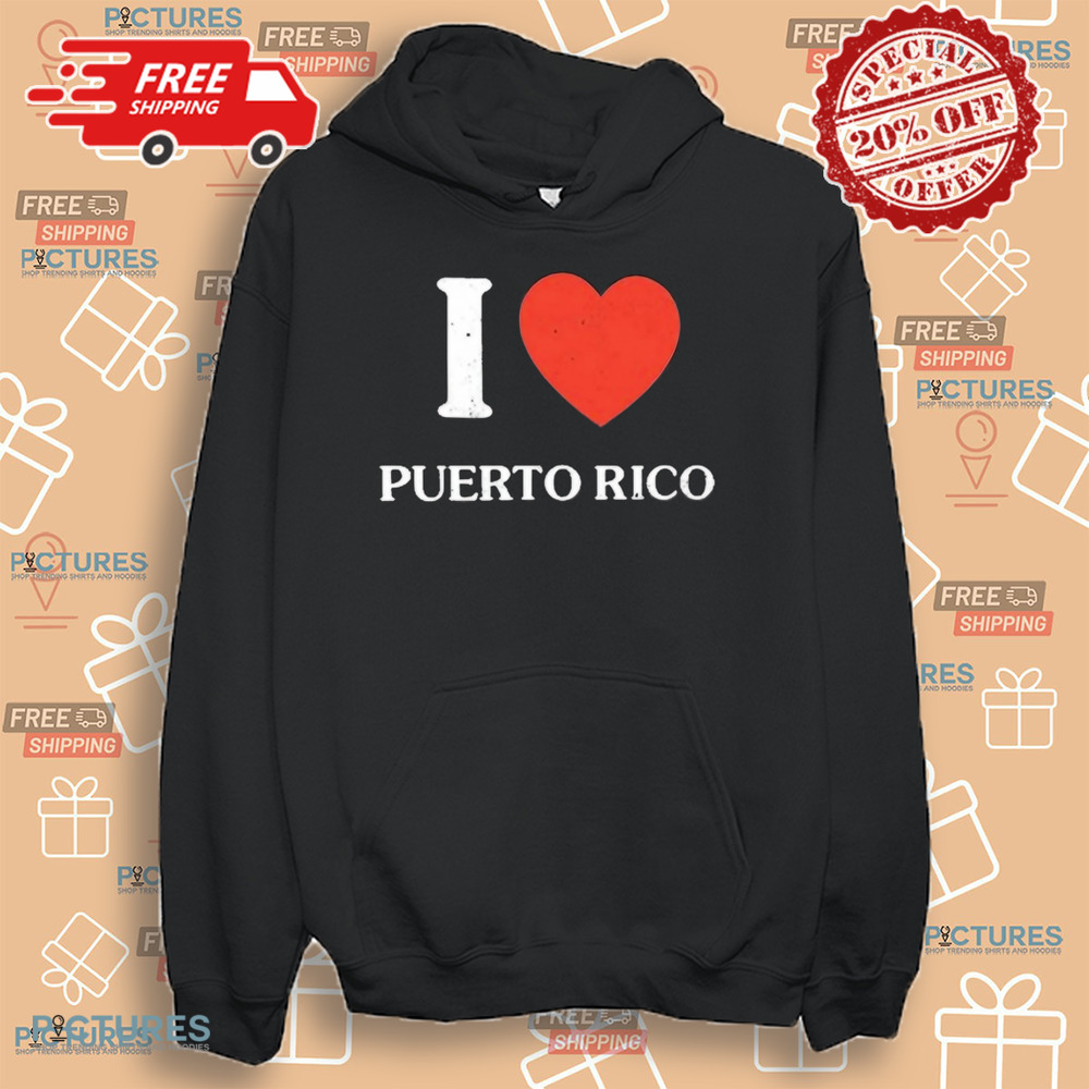 Kenneth Cole I Love Puerto Rico Vintage Shirt