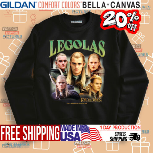 Legolas The Lord of the Rings The Fellowship of the Ring Vintage Bootleg shirt