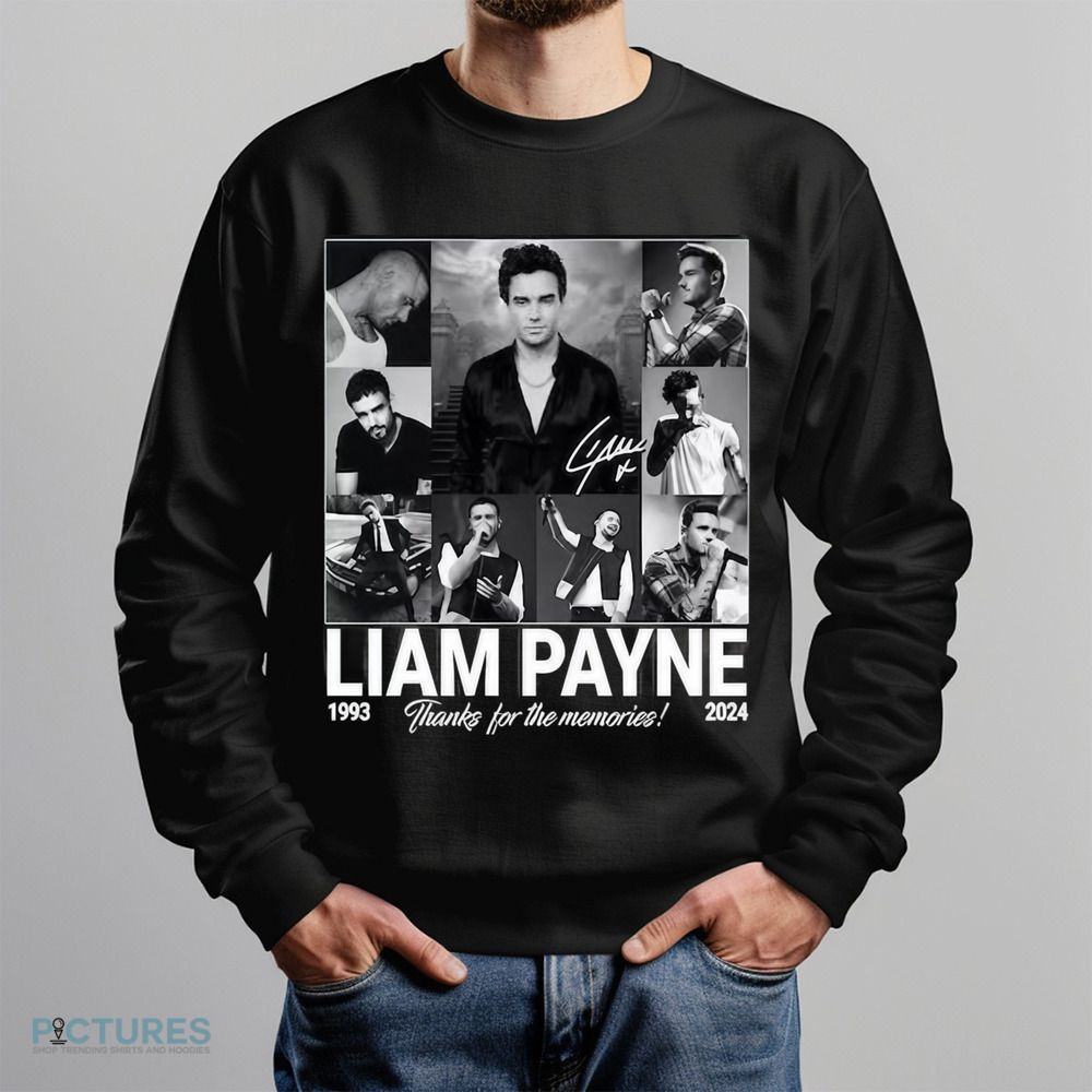 Liam Payne 1993-2024 Thank For The Memories Shirt Liam Payne 1993-2024 Thank For The Memories Shirt
