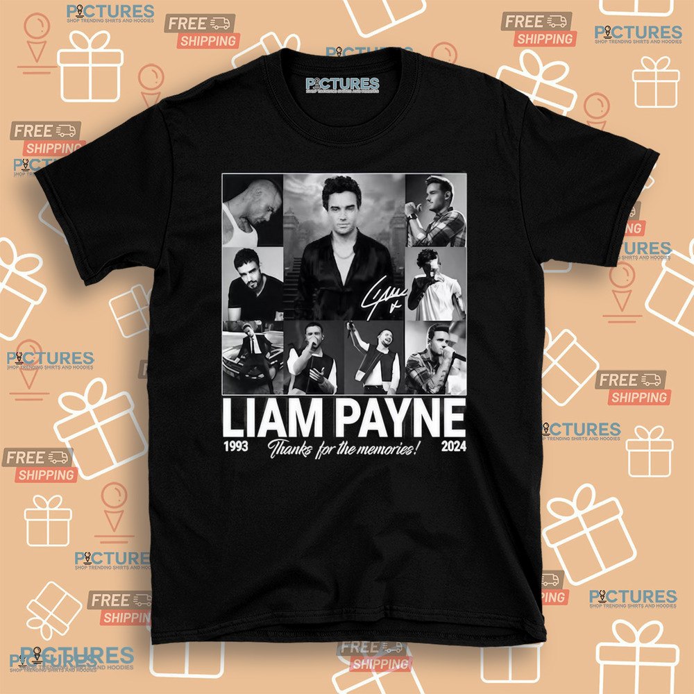 Liam Payne 1993-2024 Thank For The Memories Shirt Liam Payne 1993-2024 Thank For The Memories Shirt