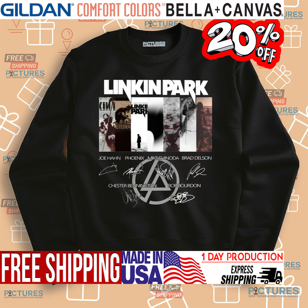 Linkin Park Logo Rock Band Signature Shirt
