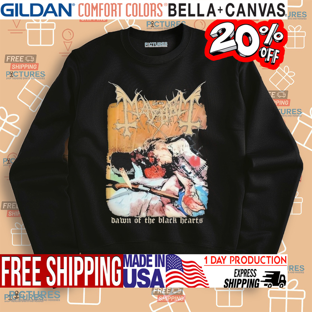 Mayhem The Dawn of the Black Hearts Shirt