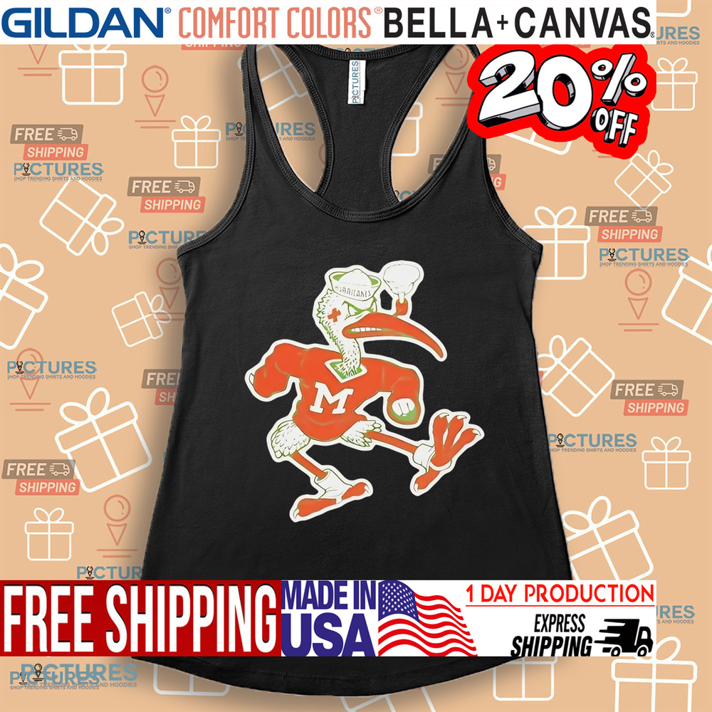 Miami Hurricanes 1964 mascot vintage shirt Miami Hurricanes 1964 mascot vintage shirt