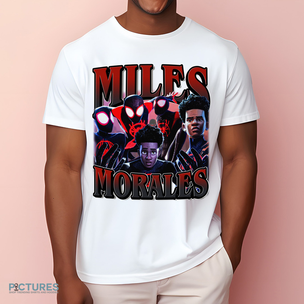 Miles Morales Spiderman Vintage Bootleg Shirt