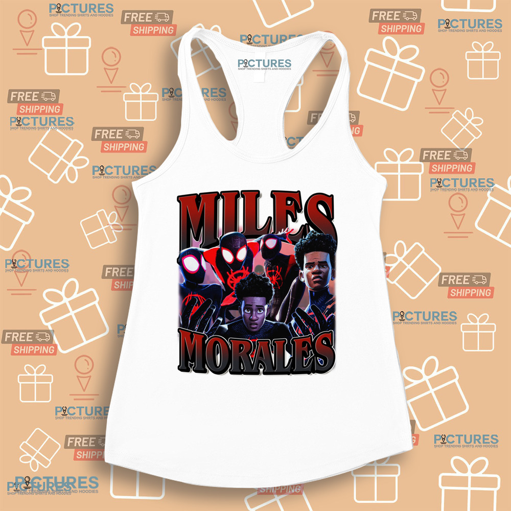 Miles Morales Spiderman Vintage Bootleg Shirt