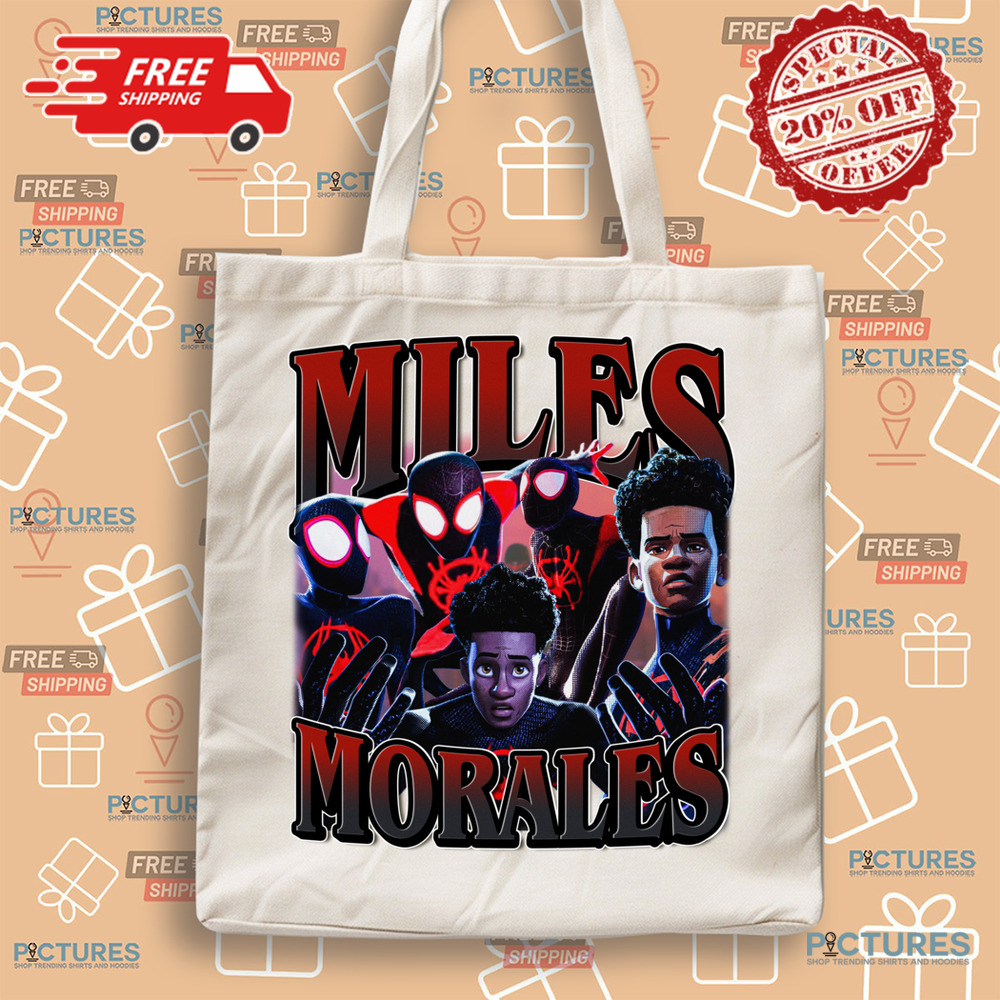 Miles Morales Spiderman Vintage Bootleg Shirt