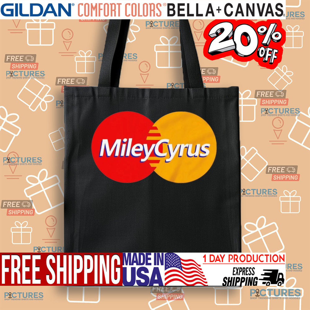 Miley Cyrus Mastercard parody shirt Miley Cyrus Mastercard parody shirt