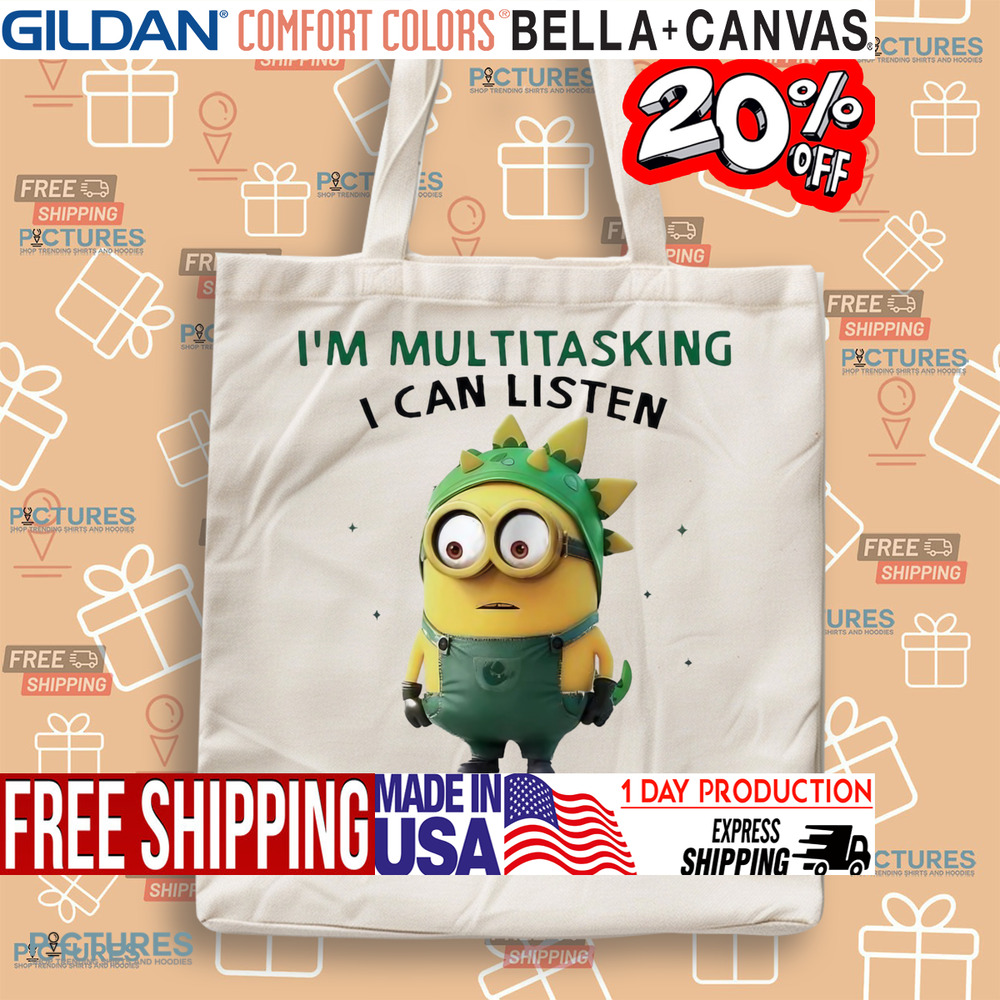 Minion I’m multitasking I can listen ignore and forget at the same time shirt Minion I’m multitasking I can listen ignore and forget at the same time shirt
