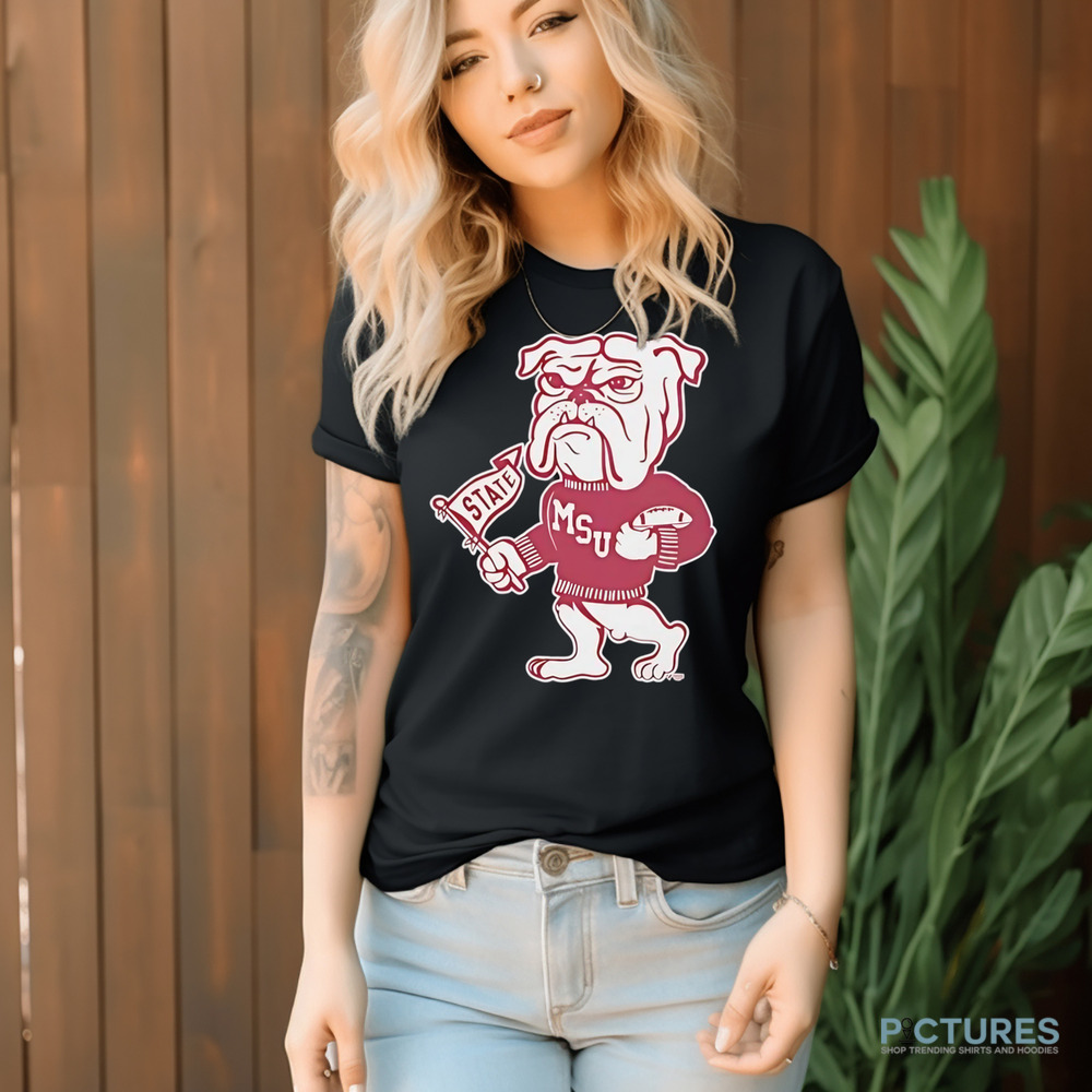 Mississippi State Bulldogs mascot vintage shirt Mississippi State Bulldogs mascot vintage shirt