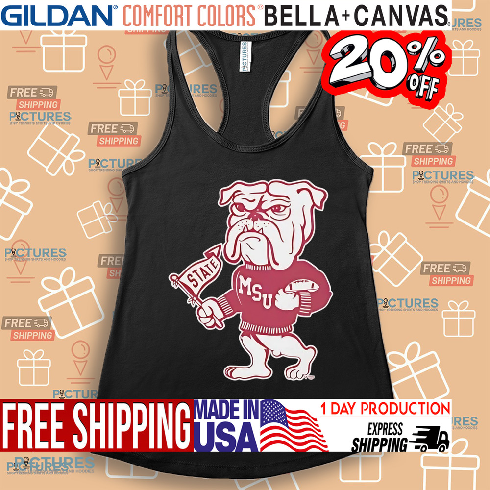 Mississippi State Bulldogs mascot vintage shirt Mississippi State Bulldogs mascot vintage shirt