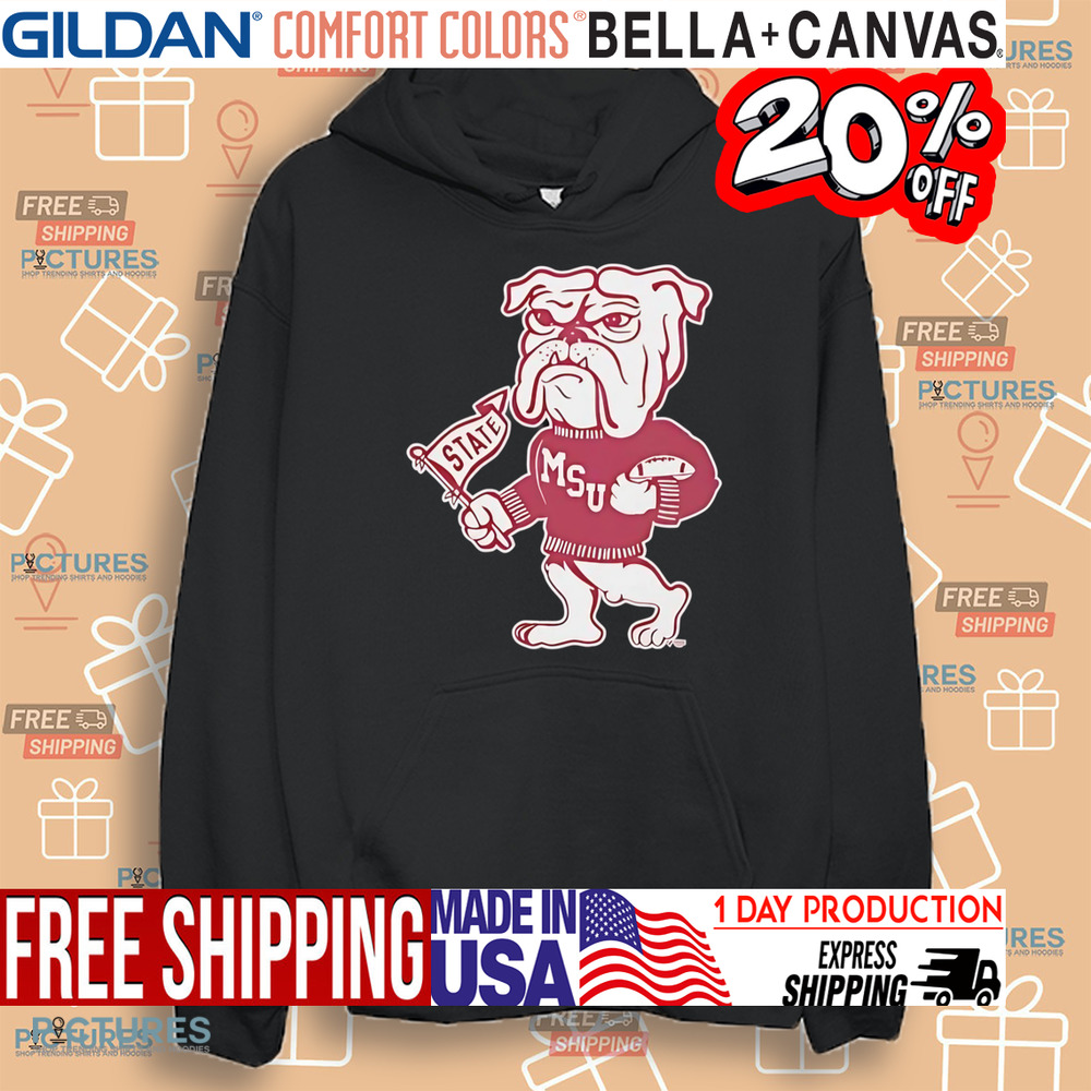 Mississippi State Bulldogs mascot vintage shirt Mississippi State Bulldogs mascot vintage shirt