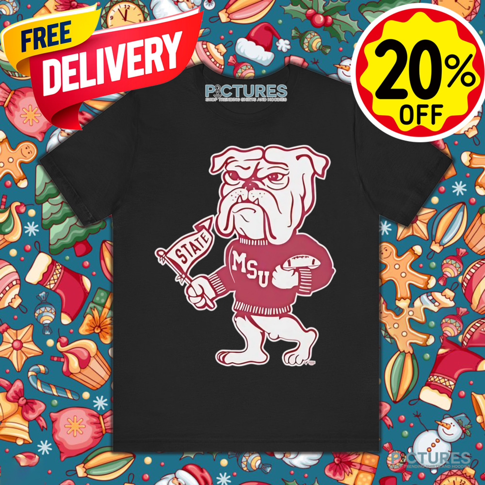 Mississippi State Bulldogs mascot vintage shirt Mississippi State Bulldogs mascot vintage shirt