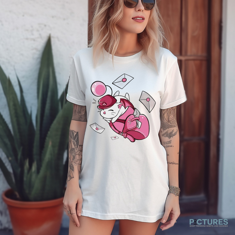 Moogle with a mailbag letter arrived shirt