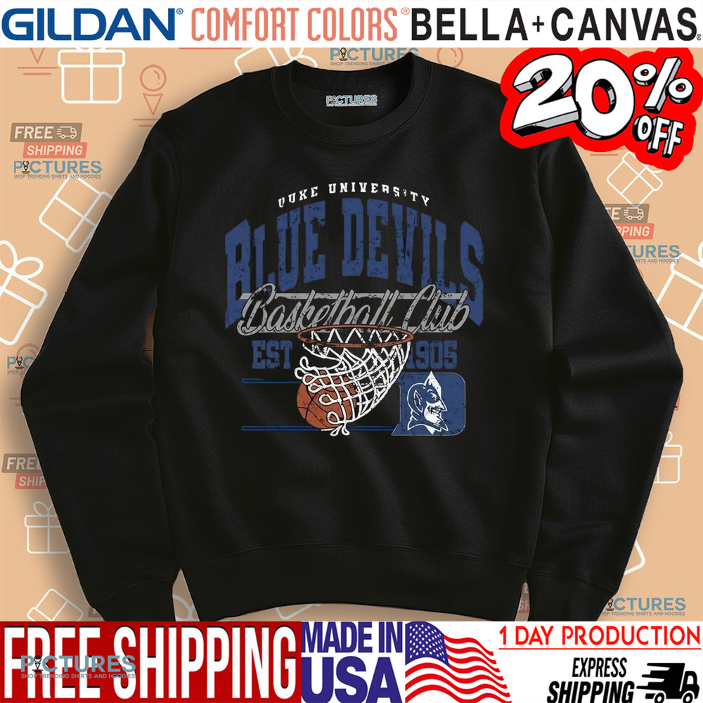 NCAA Duke University Blue Devils Basketball Club Shirt