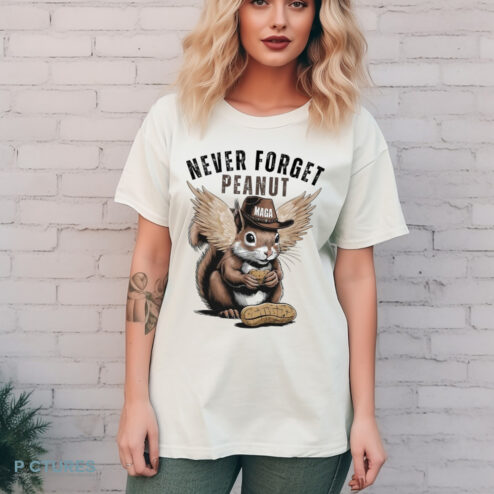 Never Forget Peanut Squirrel Justice For Peanut 2024 Shirt