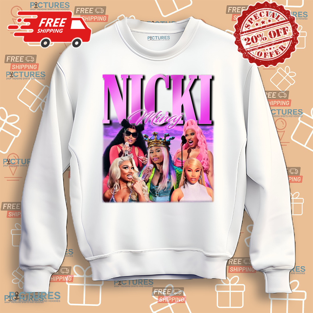 Nicki Minaj 90s Vintage Bootleg Shirt Nicki Minaj 90s Vintage Bootleg Shirt