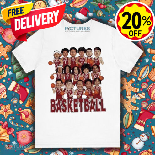 North Side of Philly basketball player collage caricatures shirt