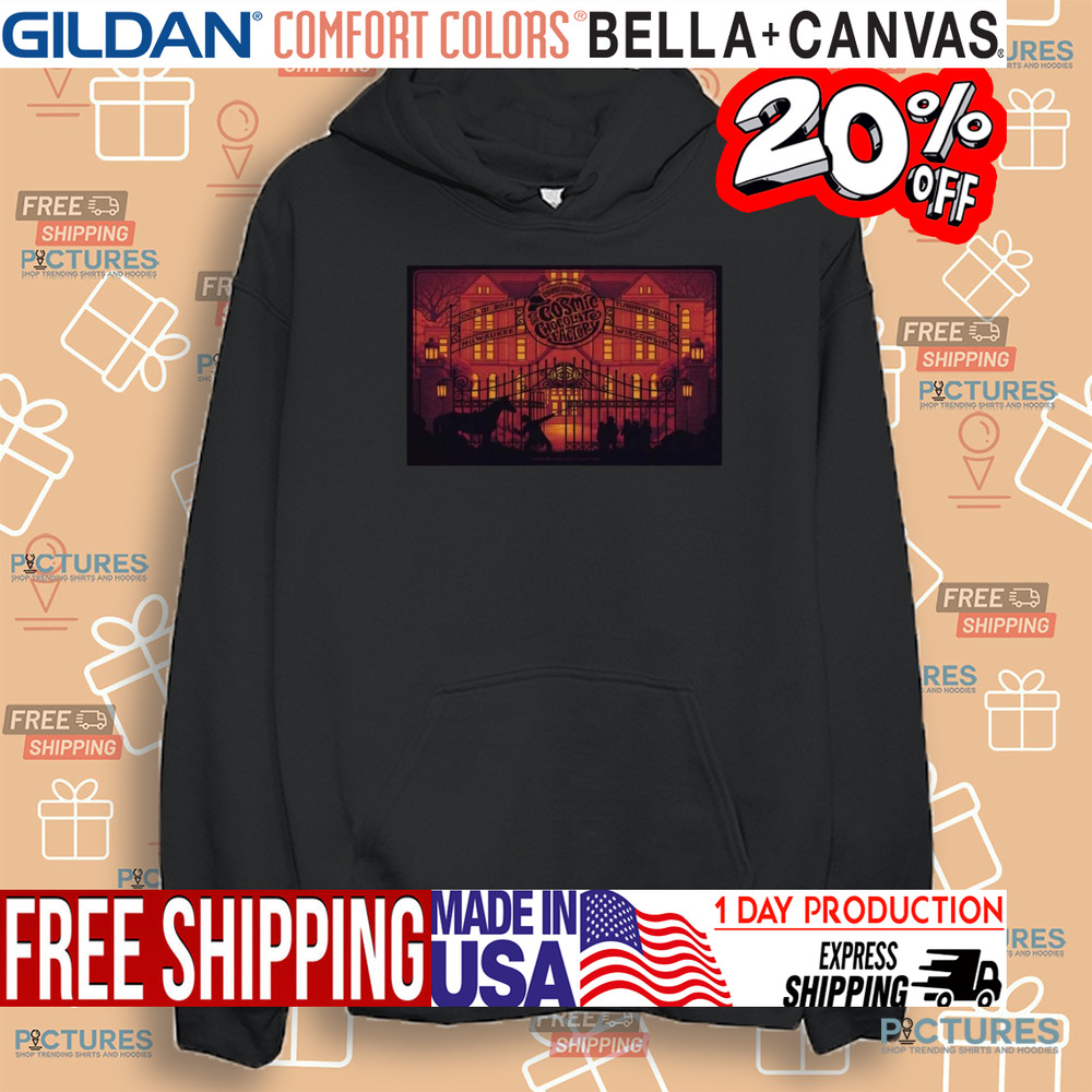 Official Daniel Donato's The Gosmic Chocolate Factory Oct 31 2024 Poster Milwaukee Wisconsin Shirt