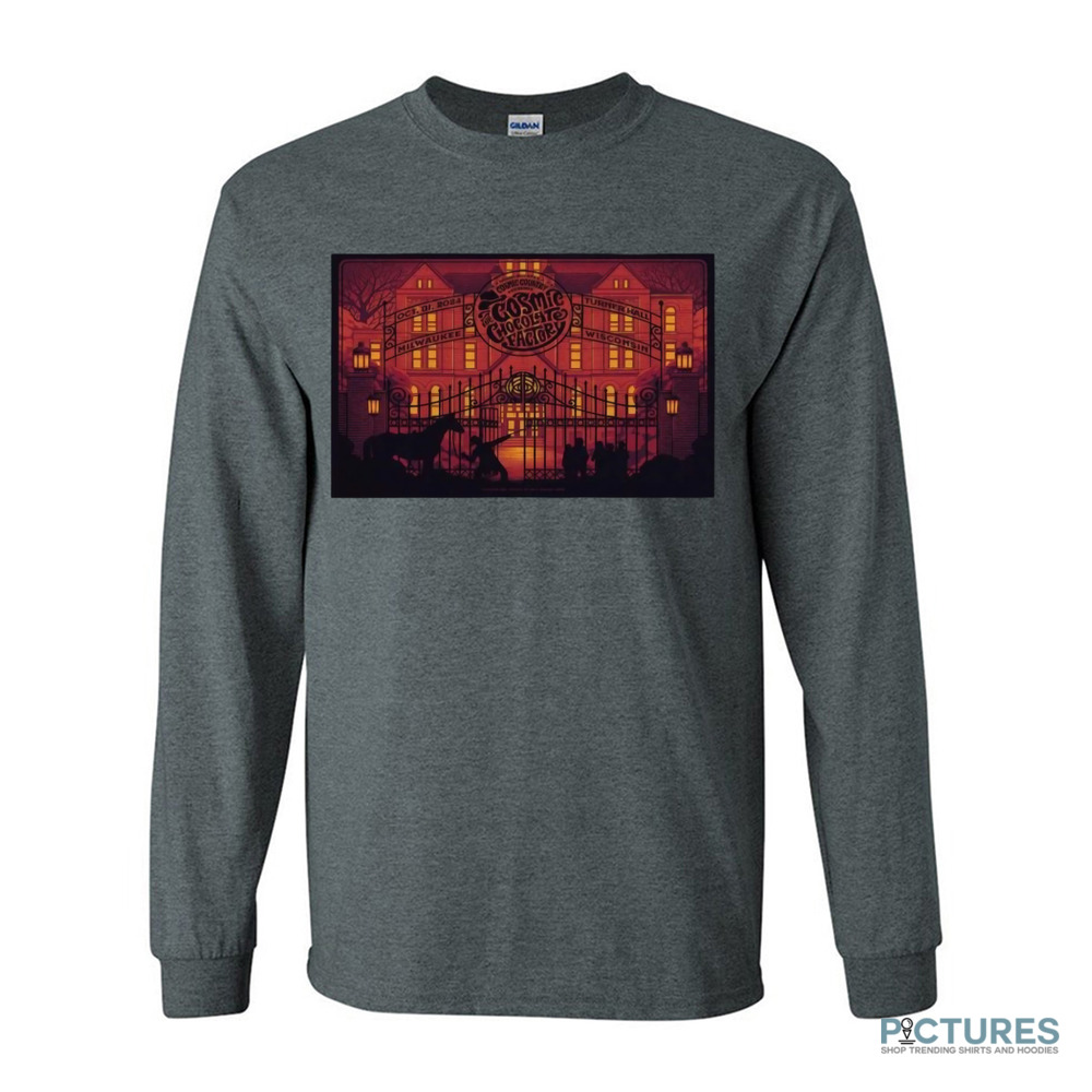 Official Daniel Donato's The Gosmic Chocolate Factory Oct 31 2024 Poster Milwaukee Wisconsin Shirt
