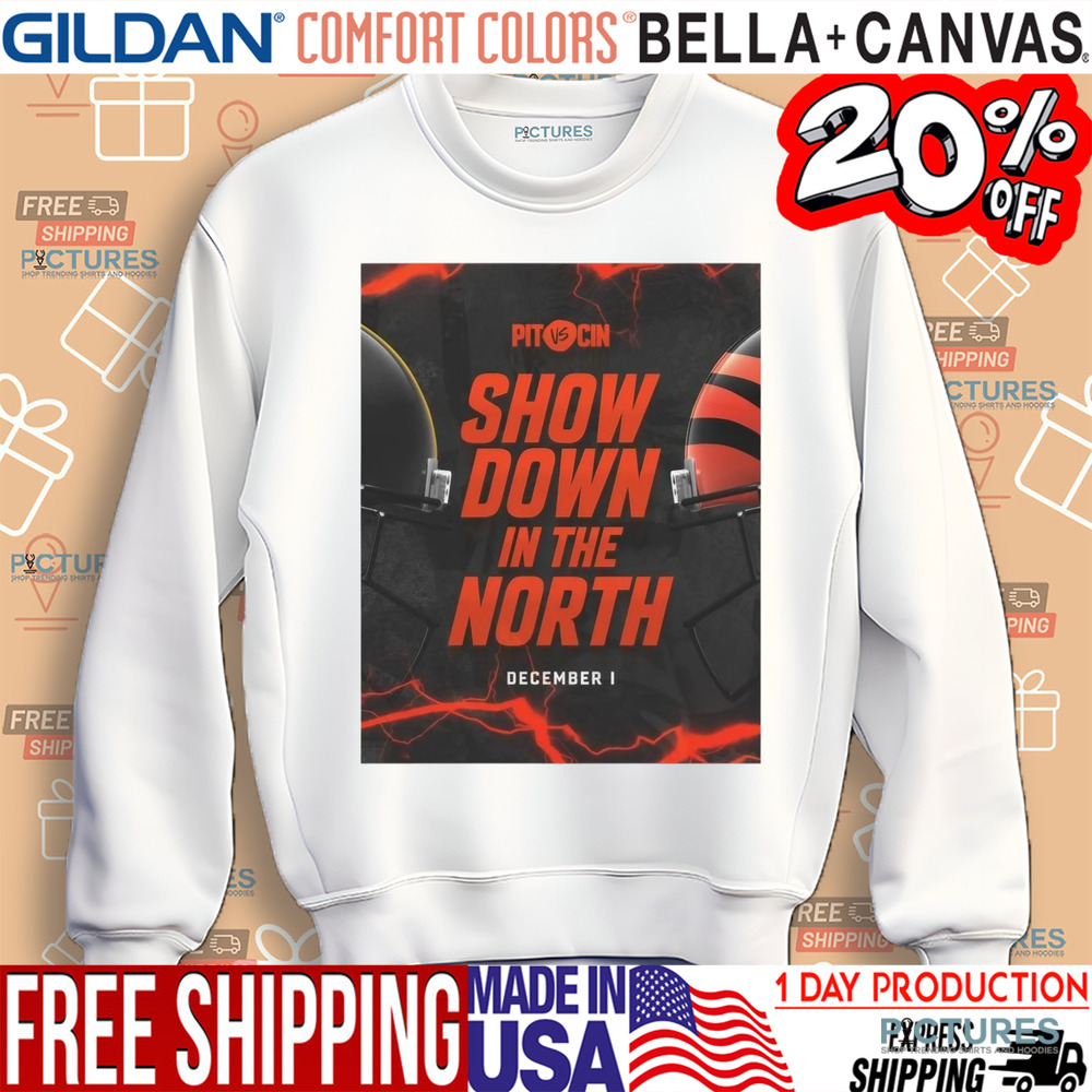 On the Hunt Pittsburgh Steelers vs. Cincinnati Bengals Show Down In The North Dec 1 2024 Shirt