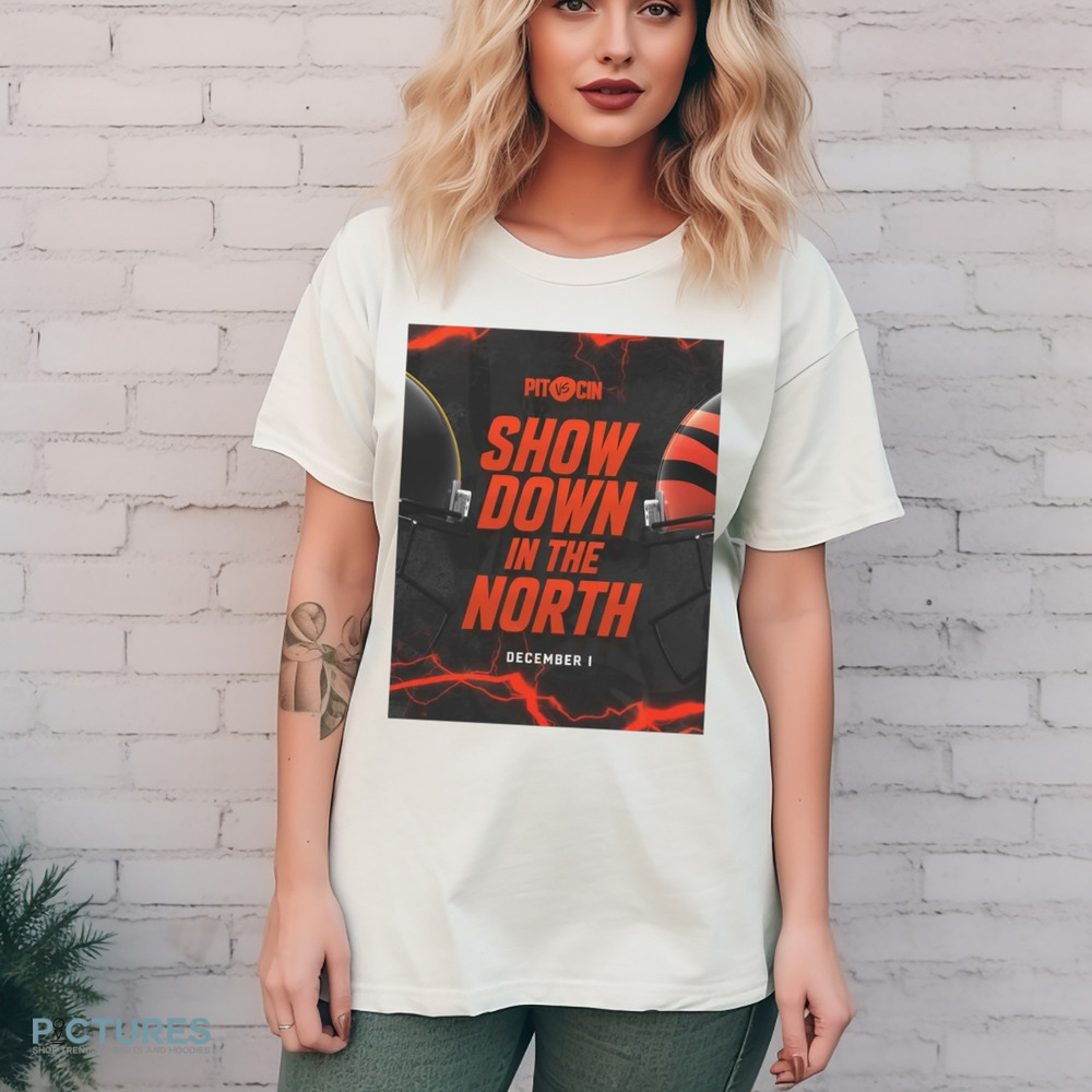 On the Hunt Pittsburgh Steelers vs. Cincinnati Bengals Show Down In The North Dec 1 2024 Shirt