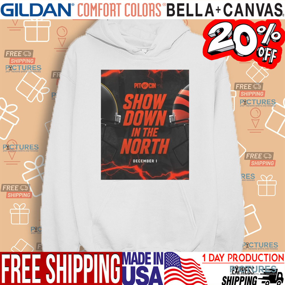 On the Hunt Pittsburgh Steelers vs. Cincinnati Bengals Show Down In The North Dec 1 2024 Shirt