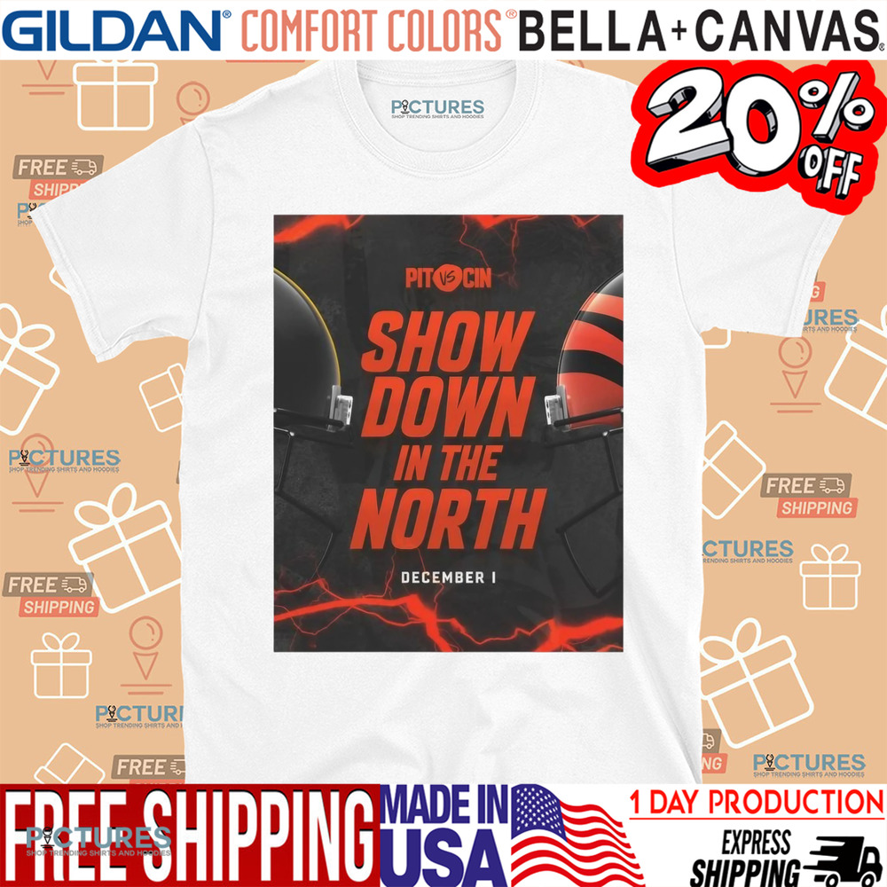 On the Hunt Pittsburgh Steelers vs. Cincinnati Bengals Show Down In The North Dec 1 2024 Shirt