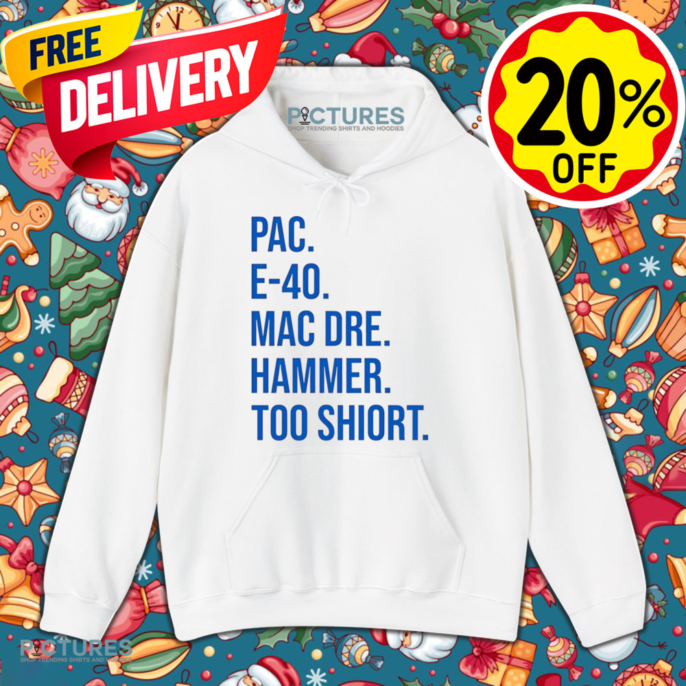 Pac E-40 Mac Dre Hammer Too Short Shirt